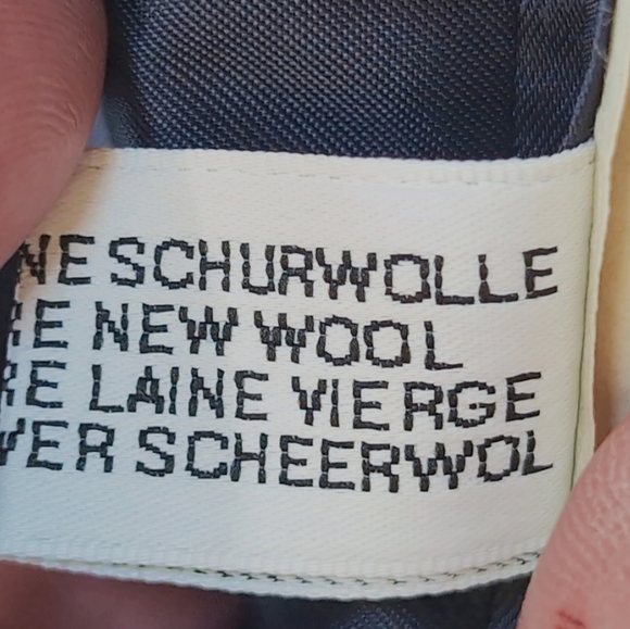 Hugo Boss Navy Blue Sz 40 S Double-Breasted Blazer Pure New Wool - Picture 6 of 6